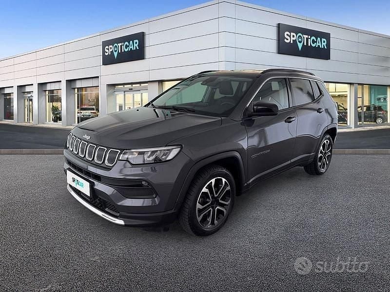 Grigio Usata 2022 Jeep Compass Limited SUV | 23.450 € (Buon prezzo) - Immagine 1/4