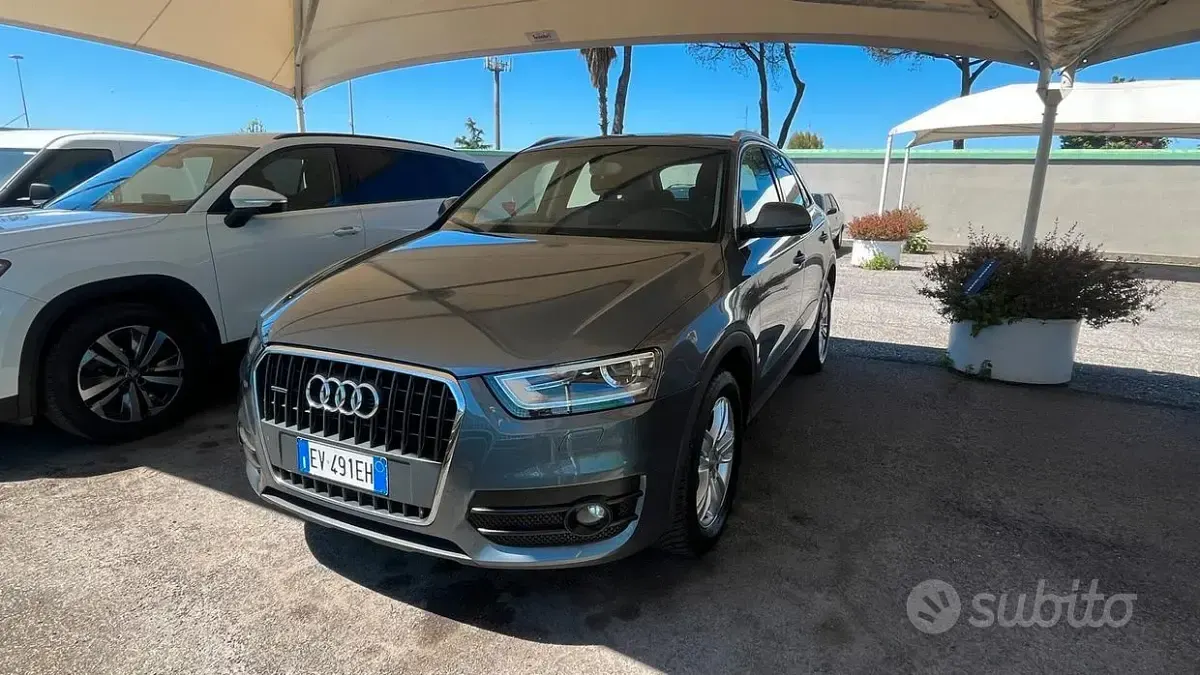 Usata Audi Q3 Advanced 177 CV (130 kW) 2014 Grigio SUV