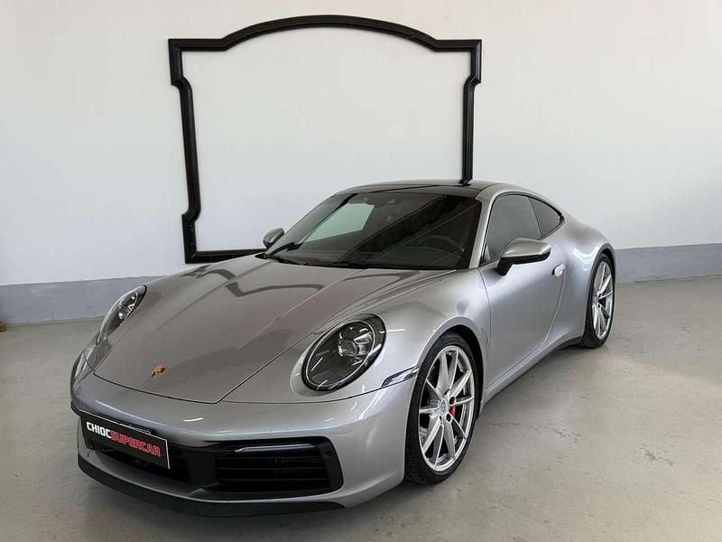 Usata Porsche 911 Carrera 4S Chrono 450 CV (330 kW) 2019 Argento Coupé