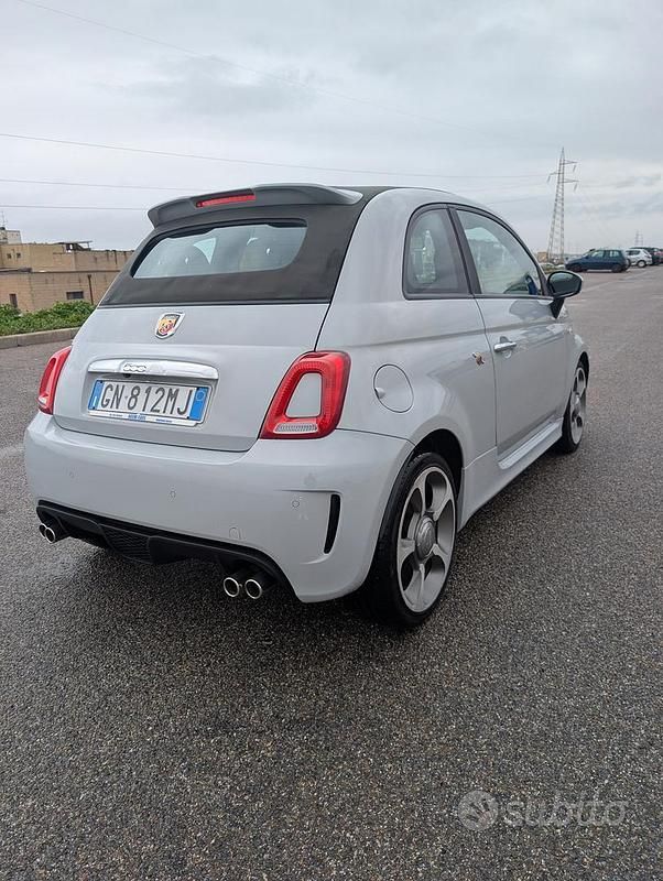 Usata Abarth 500C 140 CV (102 kW) 2011 Grigio Cabrio