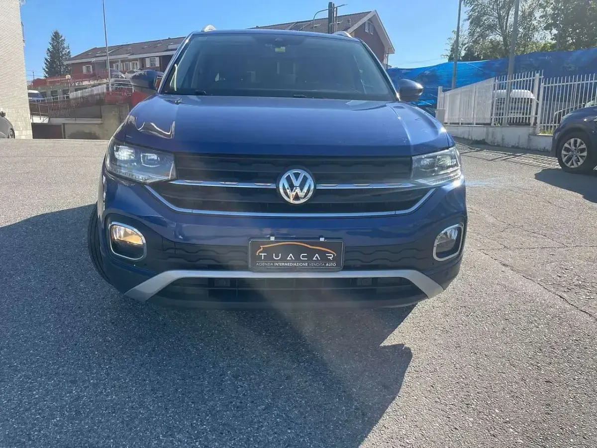 Begagnad VW T-Cross Style 116 HK (85 kW) 2019 Blå SUV