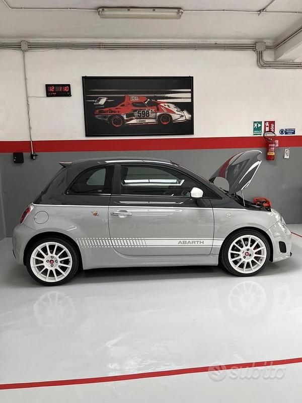 Usata Abarth 595 145 CV (106 kW) 2011 Grigio Cabrio