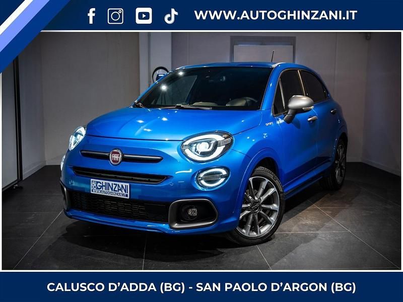 Usata Fiat 500X Sport 95 CV (69 kW) 2020 Blu SUV