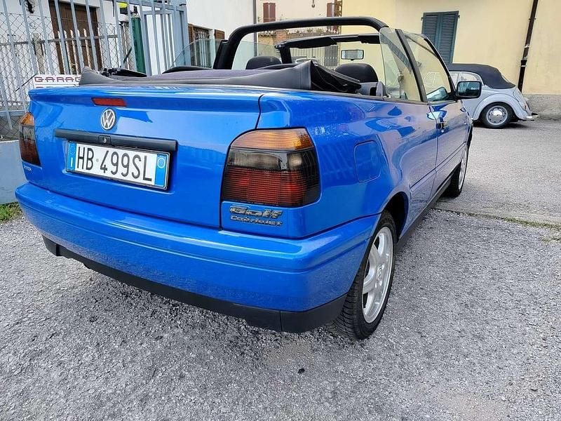 Brugt VW Golf Cabriolet 75 HK (55 kW) 1998 Blå Cabriolet