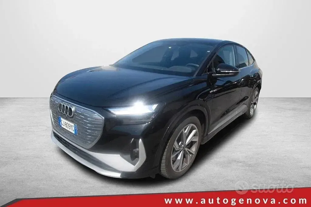 Usata Audi Q4 Sportback e-tron S-Line 69 kW (95 CV) 2022 Nero SUV