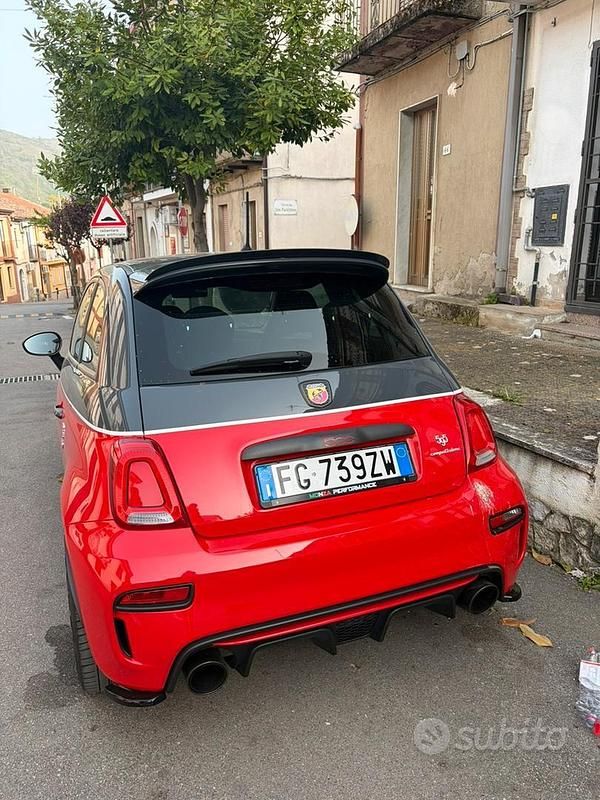 Usata Abarth 500 180 CV (132 kW) 2017 Rosso Berlina