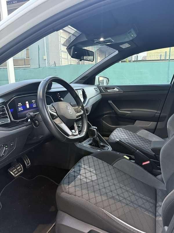 Usata VW Polo R-line 95 CV (69 kW) 2022 Bianco Utilitaria