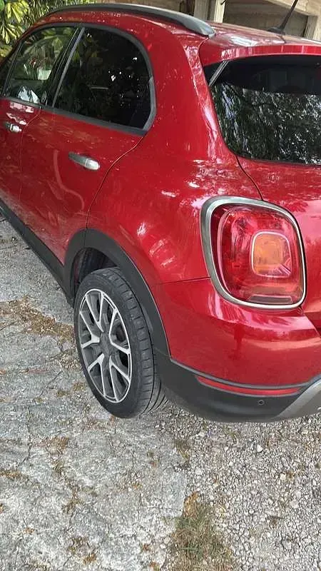 Usata Fiat 500X 140 CV (102 kW) 2015 Rosso SUV