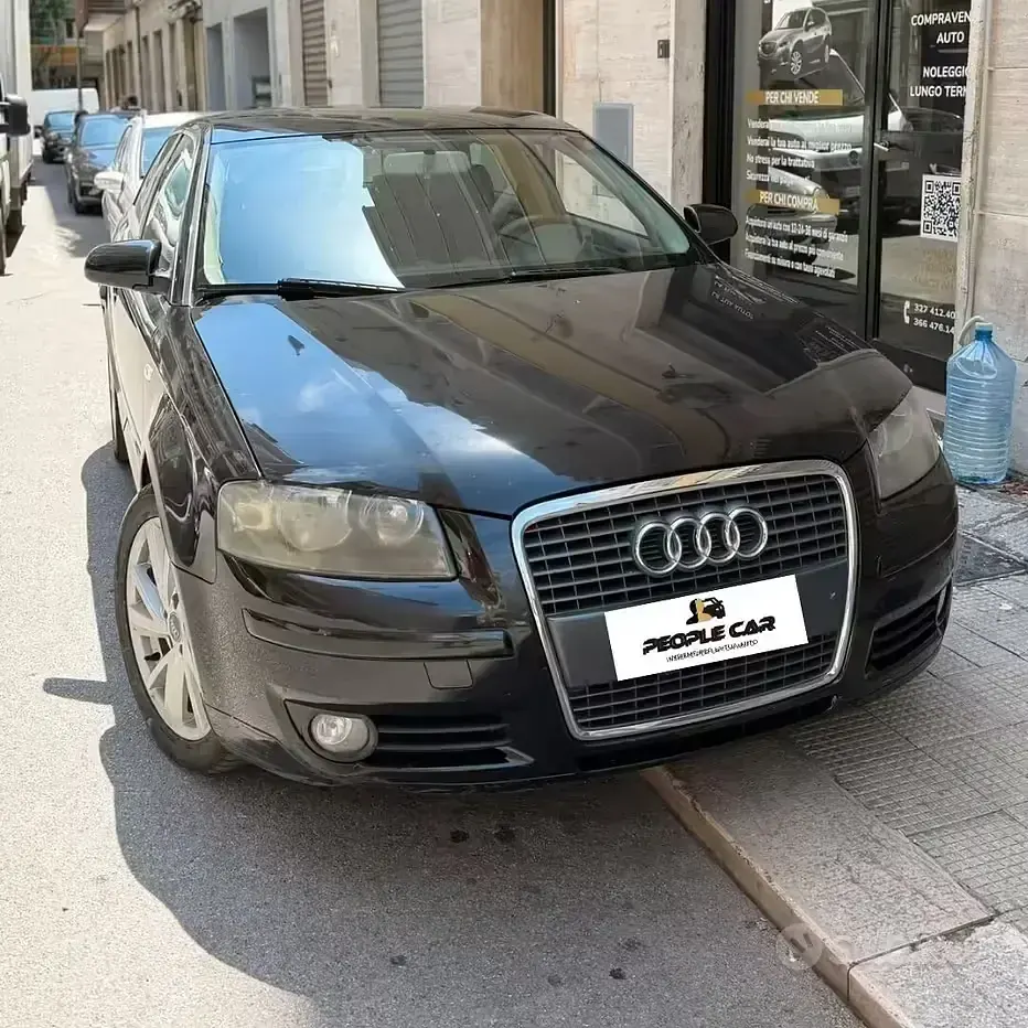 Usata Audi A3 Ambition 105 CV (77 kW) 2006 Nero Utilitaria