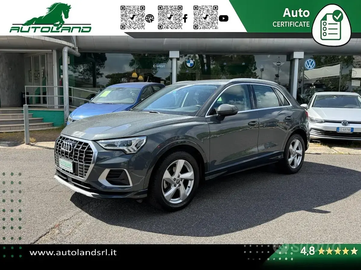 Usata Audi Q3 Advanced 150 CV (110 kW) 2019 Grigio SUV