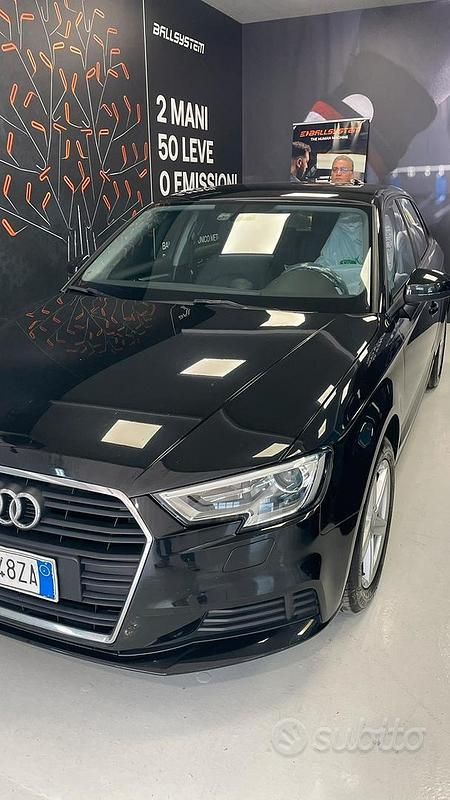 Usata Audi A3 115 CV (84 kW) 2018 Nero Berlina