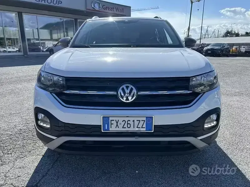 Usata VW T-Cross Style 95 CV (69 kW) 2019 Bianco SUV