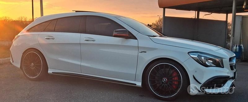 Usata Mercedes CLA45 AMG AMG 381 CV (280 kW) 2016 Bianco