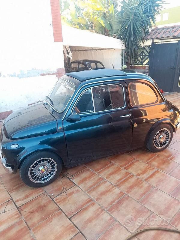 Usata Fiat 500 1970 Nero Utilitaria