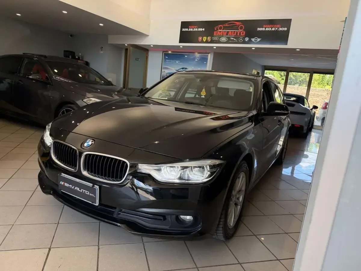 Usata BMW 316 Advantage 116 CV (85 kW) 2016 Nero Station wagon