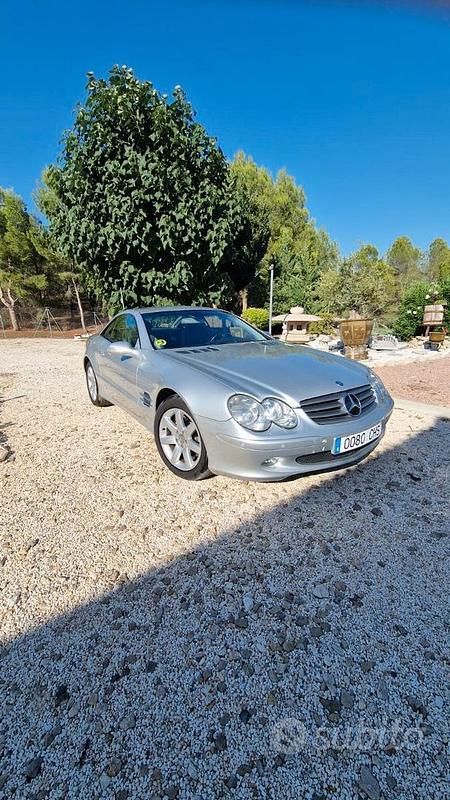 Usata Mercedes SL500 2005 Grigio Cabrio
