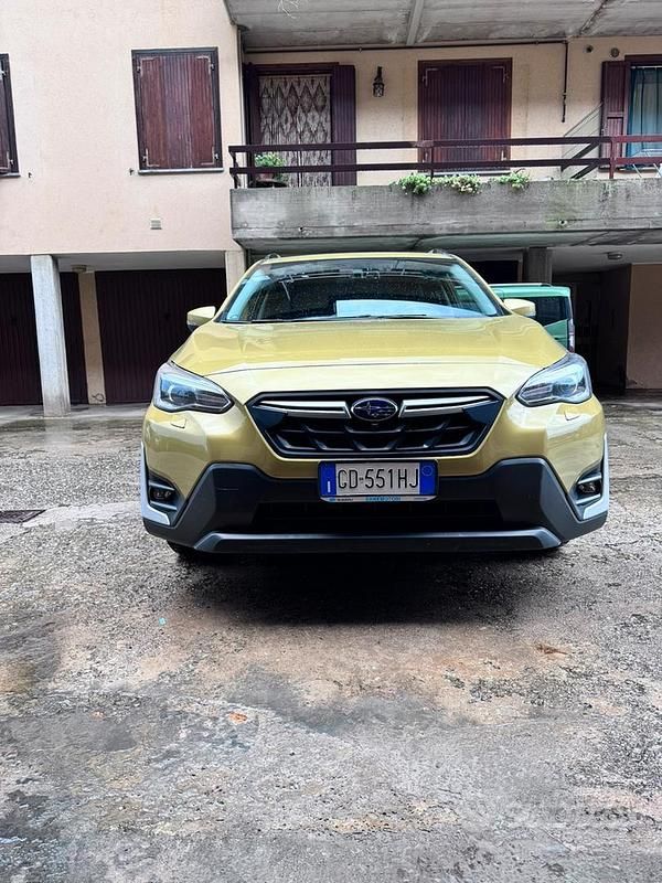 Usata Subaru XV Style 150 CV (110 kW) 2020 Giallo SUV