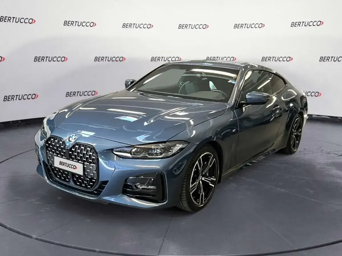 Usata BMW 420 M Sport 190 CV (139 kW) 2021 Blu Coupé