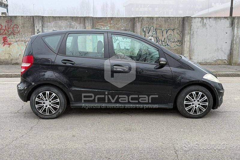 Usata Mercedes A150 Avantgarde 95 CV (69 kW) 2007 Nero Utilitaria