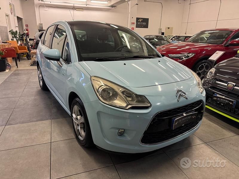 Usata Citroën C3 Exclusive 95 CV (69 kW) 2010 Blu Berlina