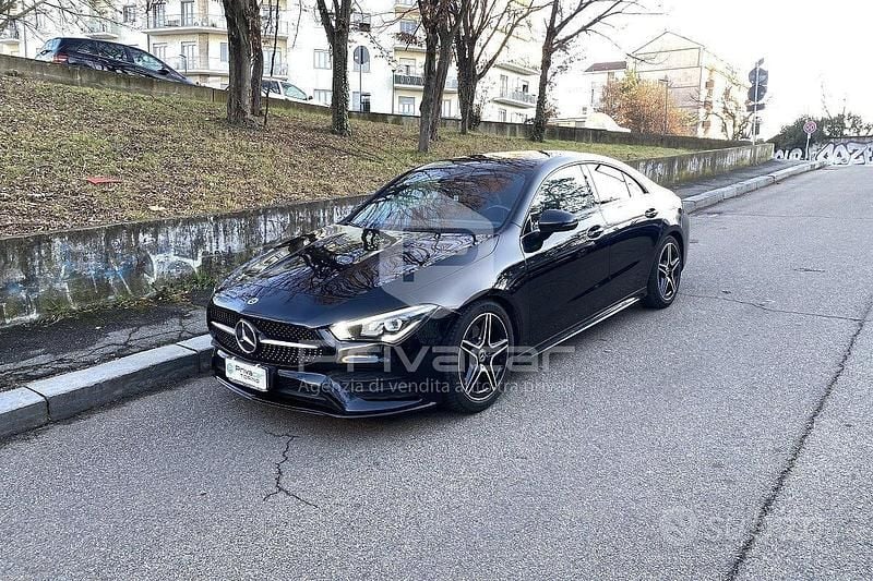 Usata Mercedes CLA200 Executive 150 CV (110 kW) 2019 Nero Berlina