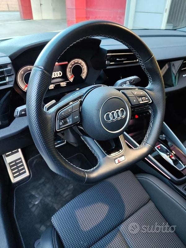 Usata Audi A3 S-Line 150 CV (110 kW) 2024 Bianco Berlina