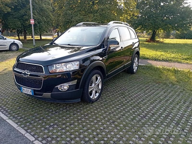Usata Chevrolet Captiva 184 CV (135 kW) 2012 Nero SUV