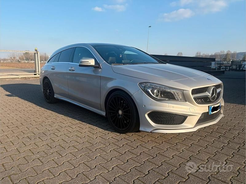 Usata Mercedes CLA220 Shooting Brake Night 177 CV (130 kW) 2016 Grigio Station wagon
