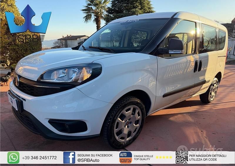 Bianco Usata 2021 Fiat Doblò Monovolume | 14.800 € (Buon prezzo) - Immagine 1/4