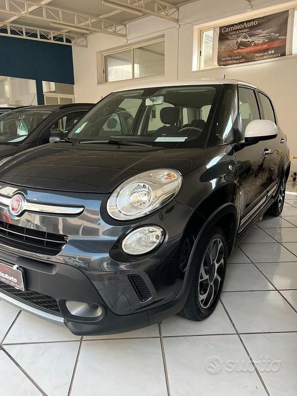 Usata Fiat 500L Trekking 120 CV (88 kW) 2017 Grigio Monovolume