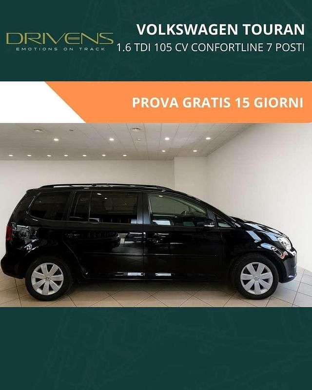 Nero Usata 2012 VW Touran Comfortline Monovolume | 6400 € (Ottimo prezzo) - Immagine 1/4