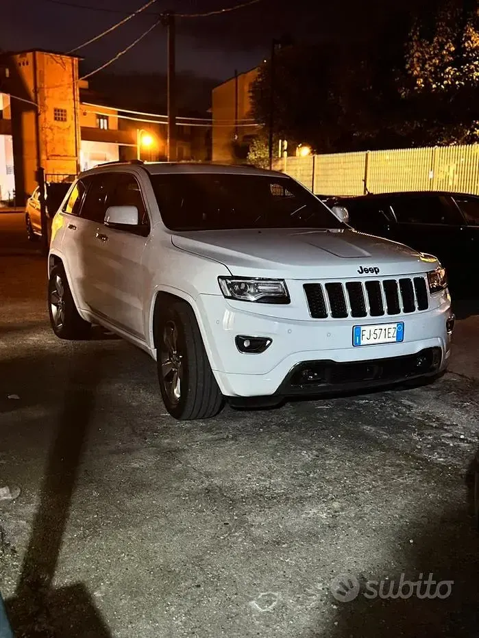 Usata Jeep Grand Cherokee 250 CV (183 kW) 2017 Bianco SUV