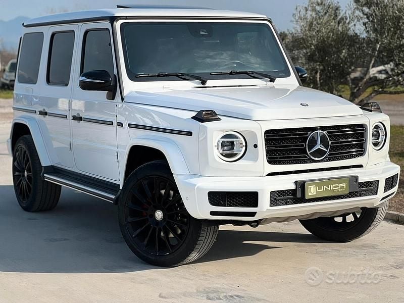 Bianco Usata 2020 Mercedes G350 Premium Plus SUV | 99.999 € (Buon prezzo) - Immagine 1/4