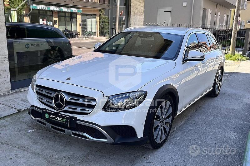Usata Mercedes E220 Business 2018 Bianco Station wagon