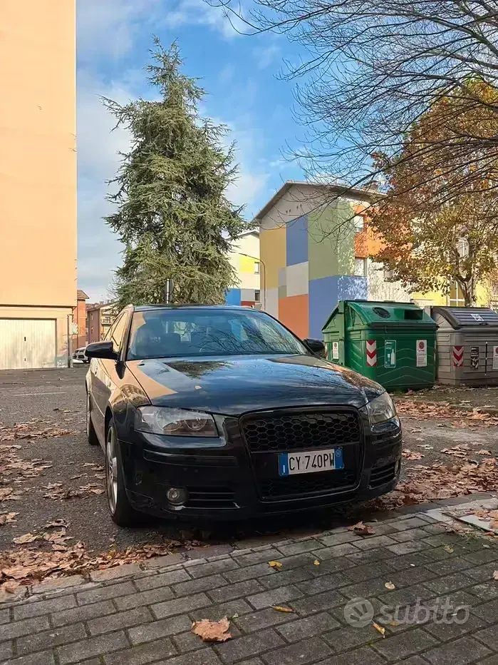 Usata Audi A3 140 CV (102 kW) 2006 Nero Utilitaria