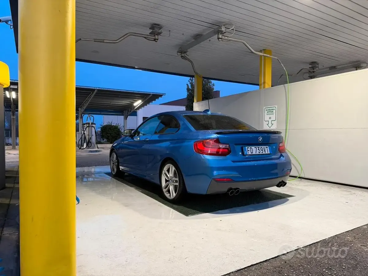 Usata BMW 220 M Sport 190 CV (139 kW) 2016 Bluazzurro Coupé
