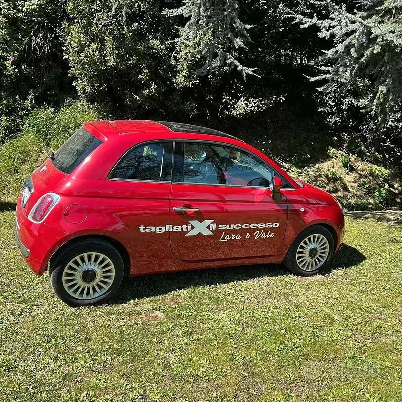 Usata Fiat 500 75 CV (55 kW) 2011 Rosso Berlina