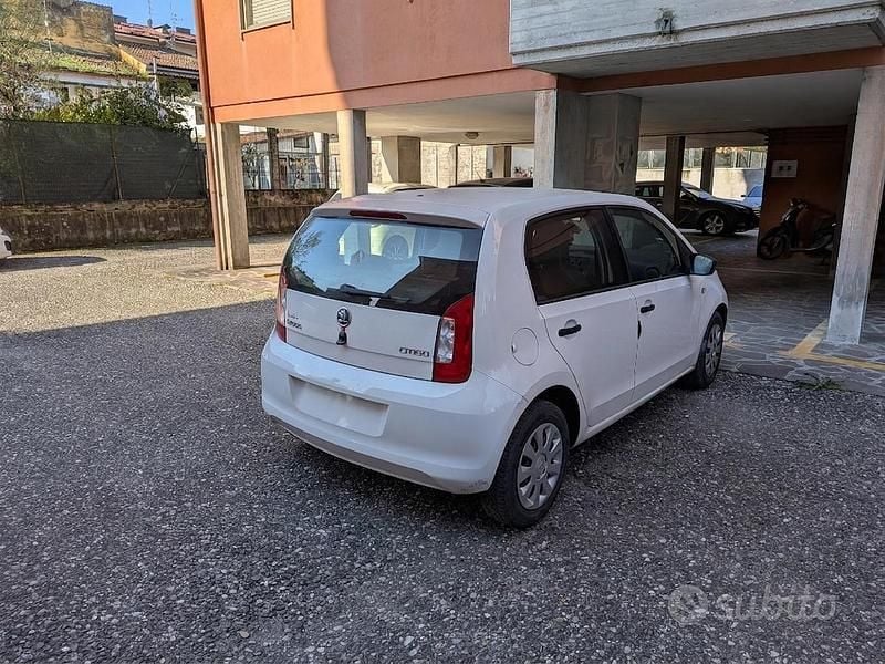 Usata Skoda Citigo 2014 Bianco Utilitaria