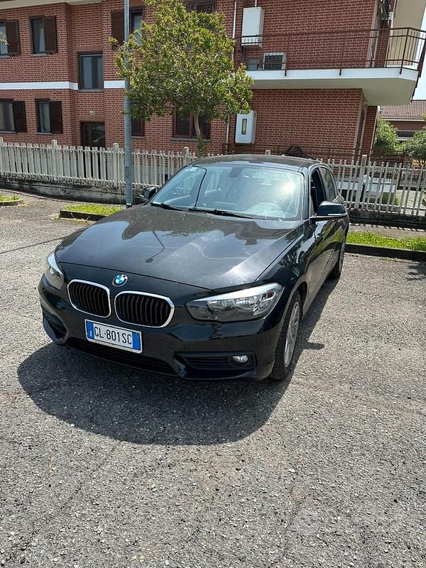 Usata BMW 118 Advantage 136 CV (100 kW) 2017 Nero Utilitaria