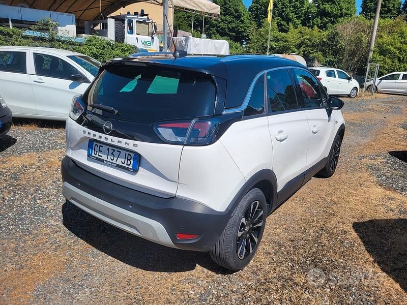 Usata Opel Crossland X Elegance 110 CV (80 kW) 2021 Bianco SUV