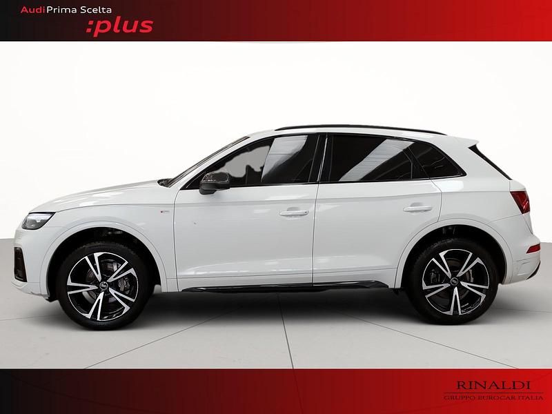Usata Audi Q5 S-line plus 204 CV (150 kW) 2021 T9 bianco ibis SUV