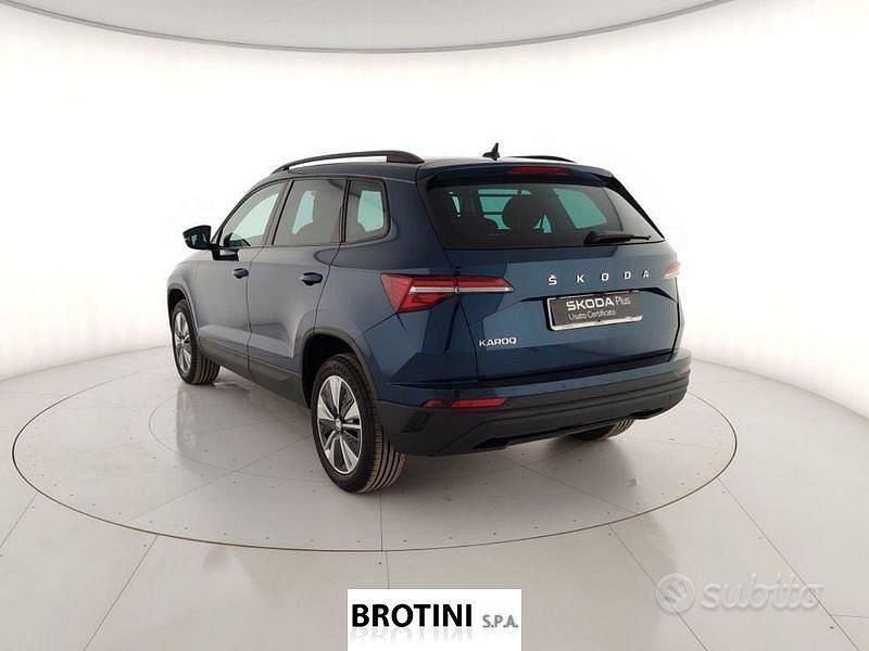 Usata Skoda Karoq Executive 150 CV (110 kW) 2023 Blu SUV