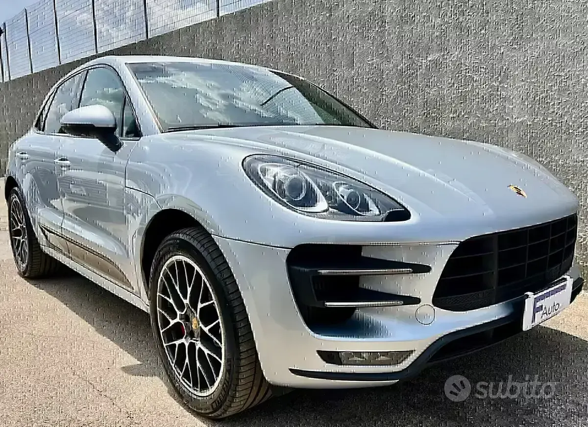 Usata Porsche Macan Turbo 400 CV (294 kW) 2014 Grigio SUV