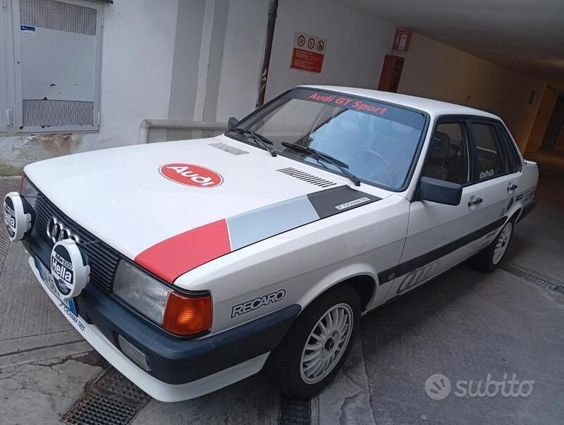 Usata Audi 80 112 CV (82 kW) 1986 Bianco Berlina