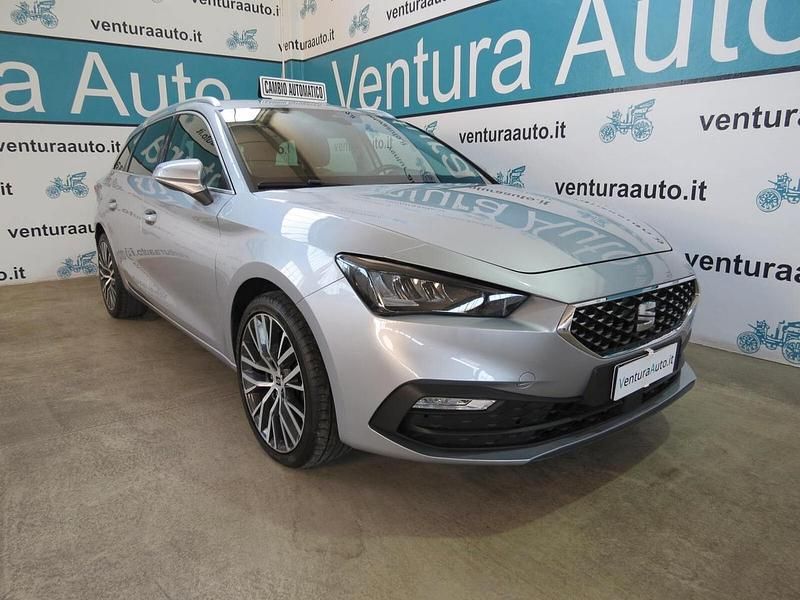 Usata Seat Leon XCELLENCE 150 CV (110 kW) 2021 Grigio Station wagon