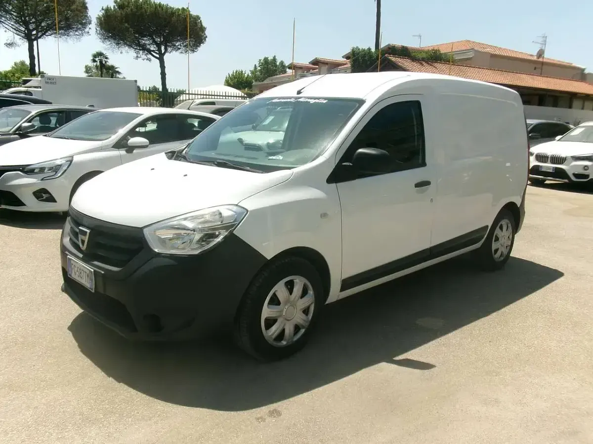 Usata Dacia Dokker 90 CV (66 kW) 2016 Bianco Monovolume