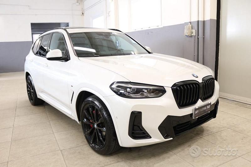 Usata BMW X3 M Sport 249 CV (183 kW) 2023 Bianco perla SUV