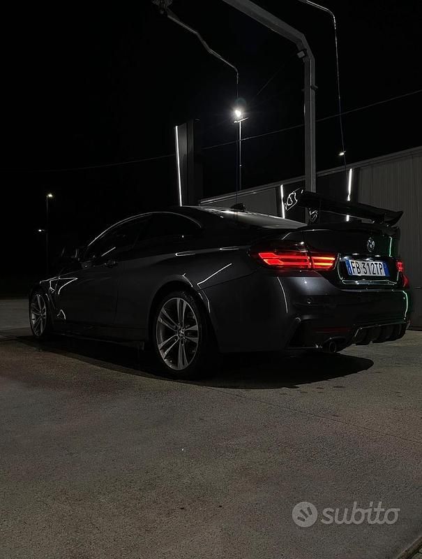 Usata BMW 420 M Sport 190 CV (139 kW) 2014 Grigio Coupé