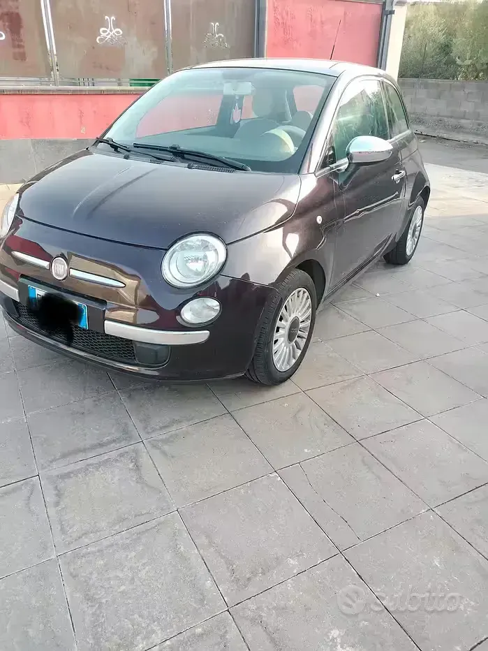 Usata Fiat 500 69 CV (50 kW) 2012 Viola Berlina
