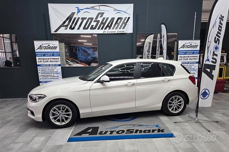 Bianco Usata 2019 BMW 116 Luxury Line Due volumi | 13.500 € (Ottimo prezzo) - Immagine 1/4